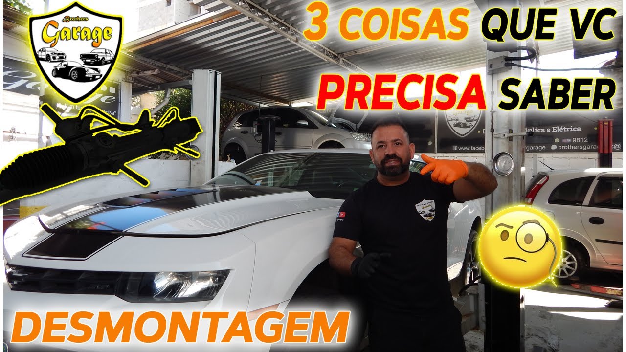 Desmontagem completa Caixa de Direcao, dicas inëditas reveladas diante dos teus olhos