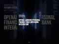 Sharp Stack Evening Edition — OPENAI LAUNCHES PERSONAL FINANCE TOOLS WITH BANK INTEGRATION #Shorts