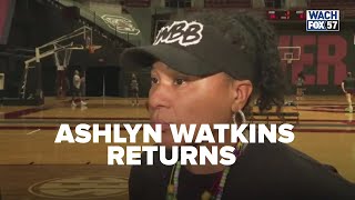 Dawn Staley addresses Ashlyn Watkins' return to the Gamecocks