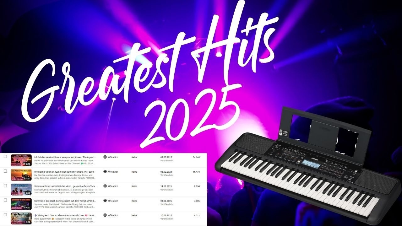 🎉 Greatest Hits 2025 – Die Top 5 meines Kanals 🎉