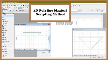 #Archicad #begineer #Tutorial - 2D Polyline Magical Scripting Technique