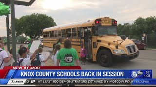 Knox County Schools back in session