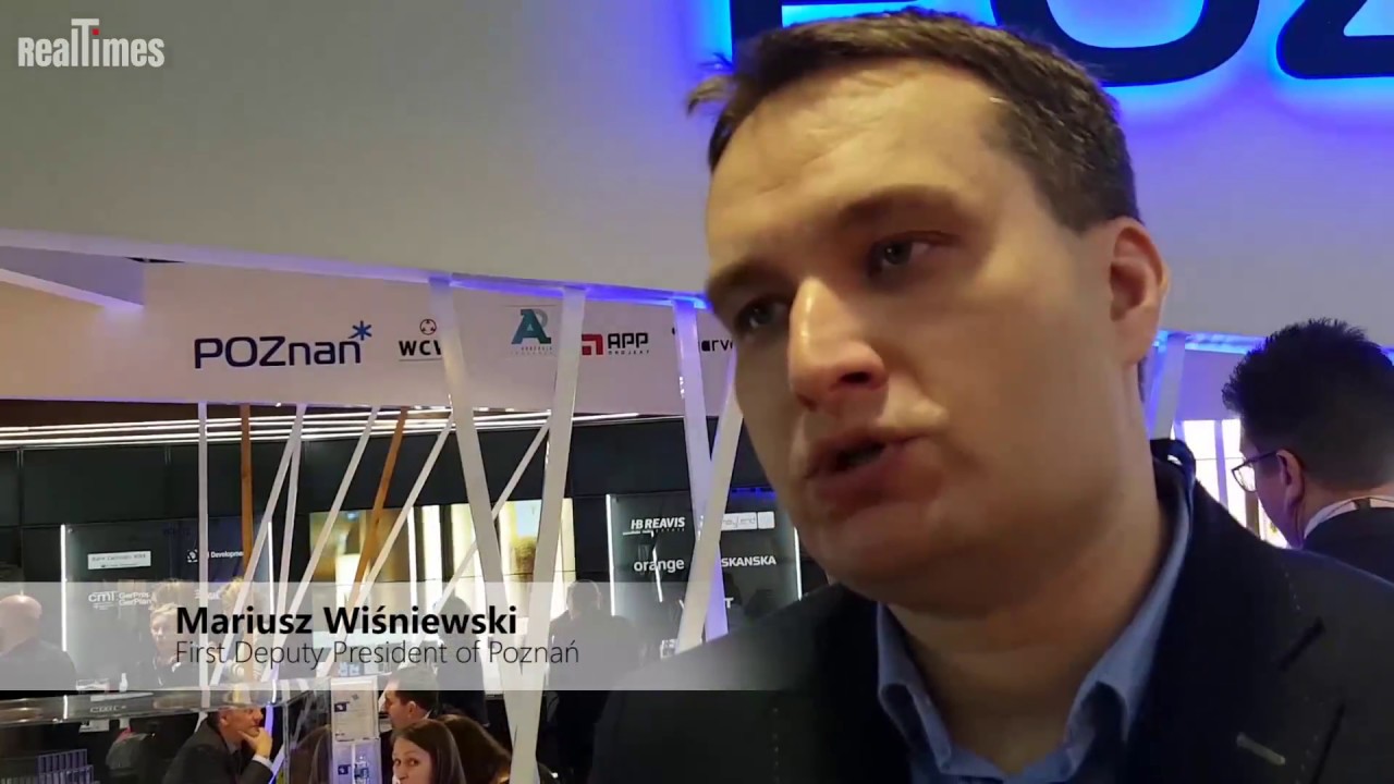 RealTImes at MIPIM2017: Mariusz Wiśniewski /Deputy Mayor of Poznań / - why come to MIPIM?