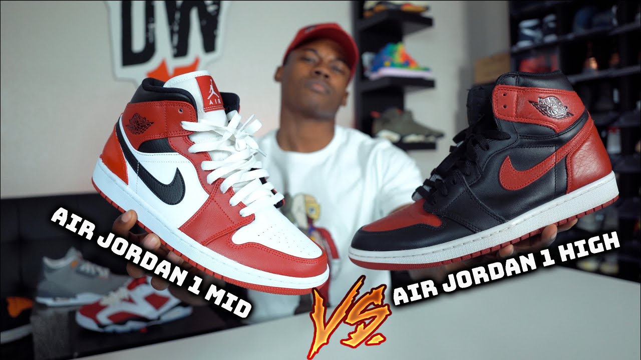 Linguistics Mordrin organize Why Everyone HATES Air Jordan 1 Mids | Jordan 1 High vs Jordan 1 Mid -  YouTube