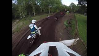 Hawkstone Park Mx Track-BSMA Nationals Race 4 2024-Full Race GoPro Video