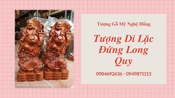 Tượng Di Lặc Đứng Long Quy