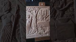 Huge Carving Almost Finished #woodcarving #prometheus #mythology