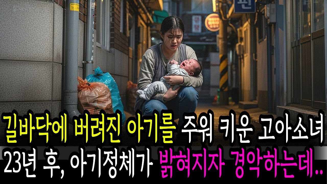 길바닥에 버려진 아기를 주워 키운 고아 소녀, 23년 후 아기의 정체가 밝혀지자 경악하는데..