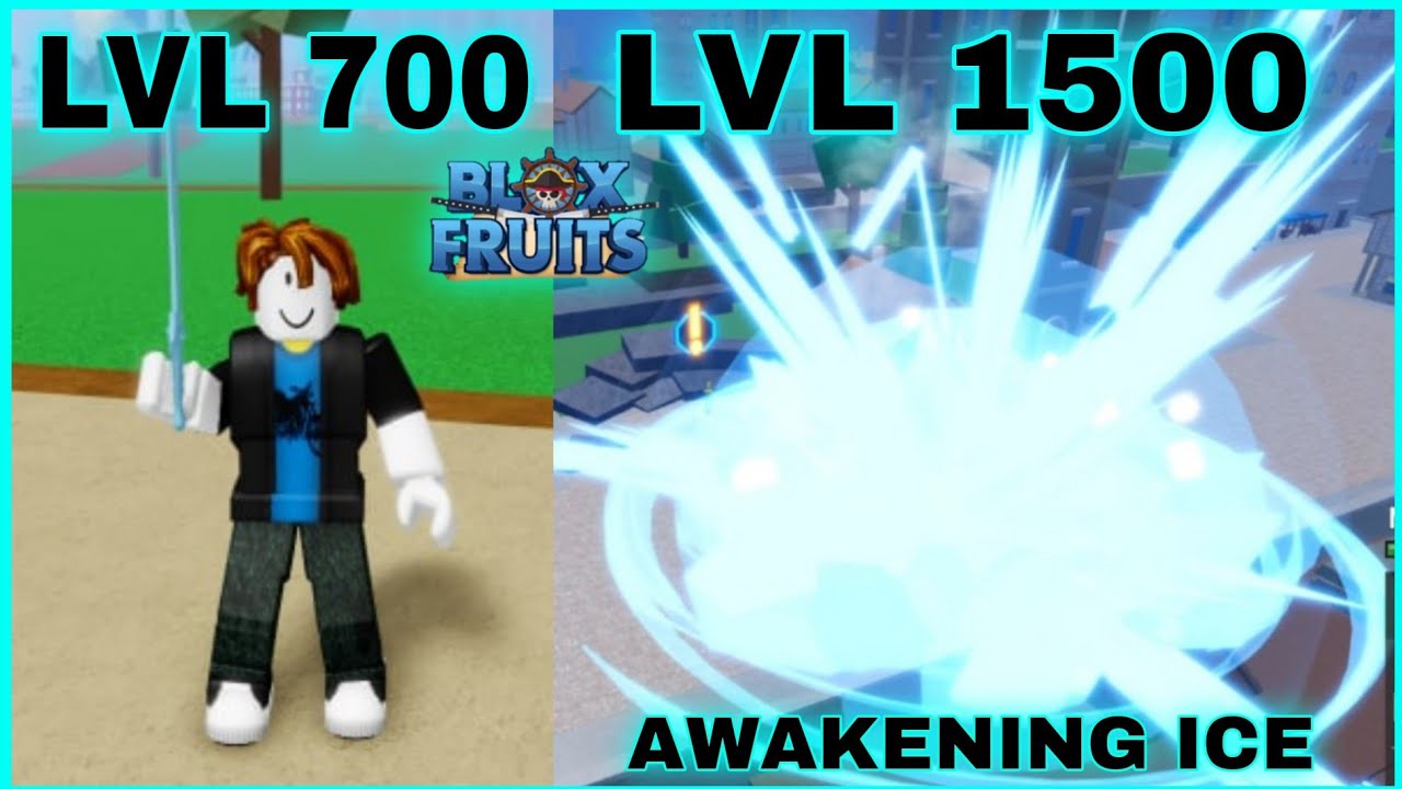 Noob To PRO With ICE FRUIT In Roblox Blox Fruits 