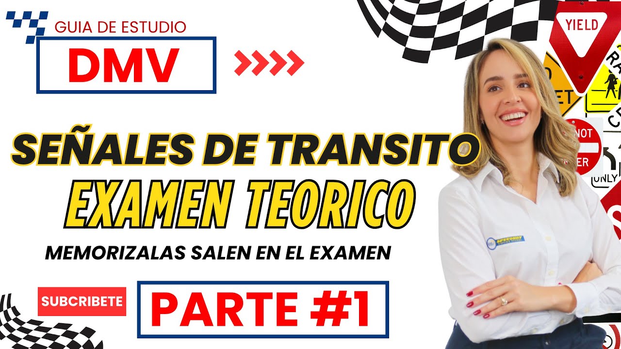 Aprende las señales más importantes para pasar tu examen fácil