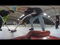 Le curling vu depuis la glace en vidéo à 360°
