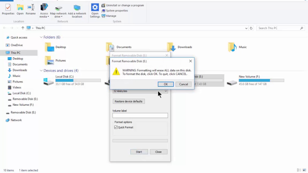 How To Format A USB Drive HINDI/URDU YouTube