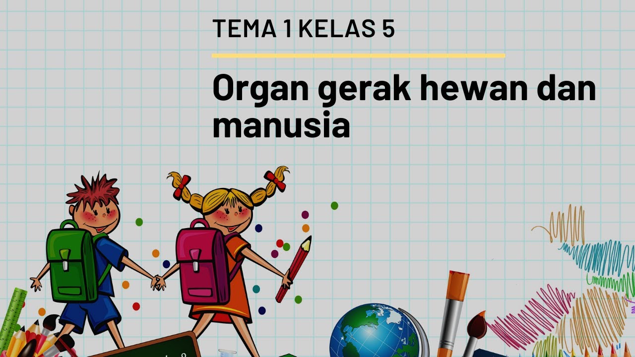 PART 1  PEMBELAJARAN TEMA  1  ORGAN  GERAK  HEWAN  DAN  MANUSIA  