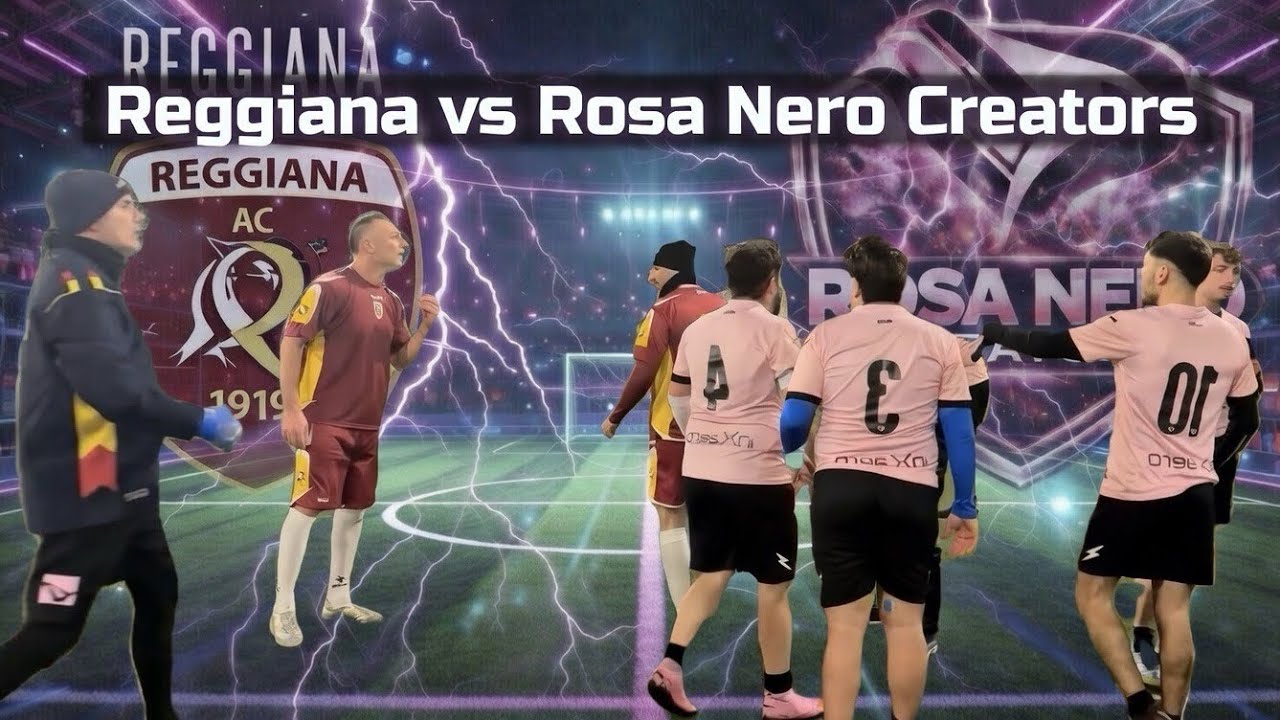 REGGIANA-ROSANERO CREATORS: UN ARBITRO COSÌ NON L’AVETE MAI VISTO🩷🖤