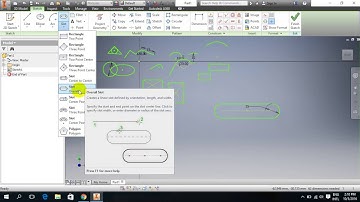 Video Hướng dẫn sketch 2D phần mềm inventor