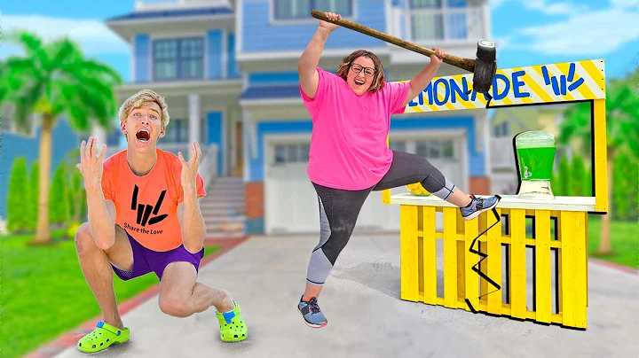 MYSTERY NEIGHBOR is ANGRY!! (She Ruined My Home Le...