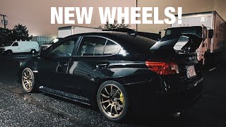 MY 2020 STI GETS NEW WHEELS! AGAIN!
