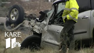 Chase involving U.S. Marshals ends in crash near Hudson