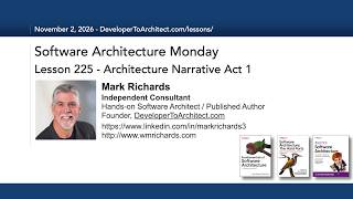 Lesson 225 - Architecture Narrative Act 1