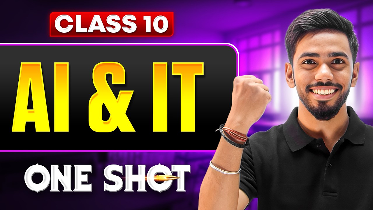 Class 10 - Complete AI & IT One Shot 🔥 | CBSE Board Exam 2026 | Prateik Sharma Sir