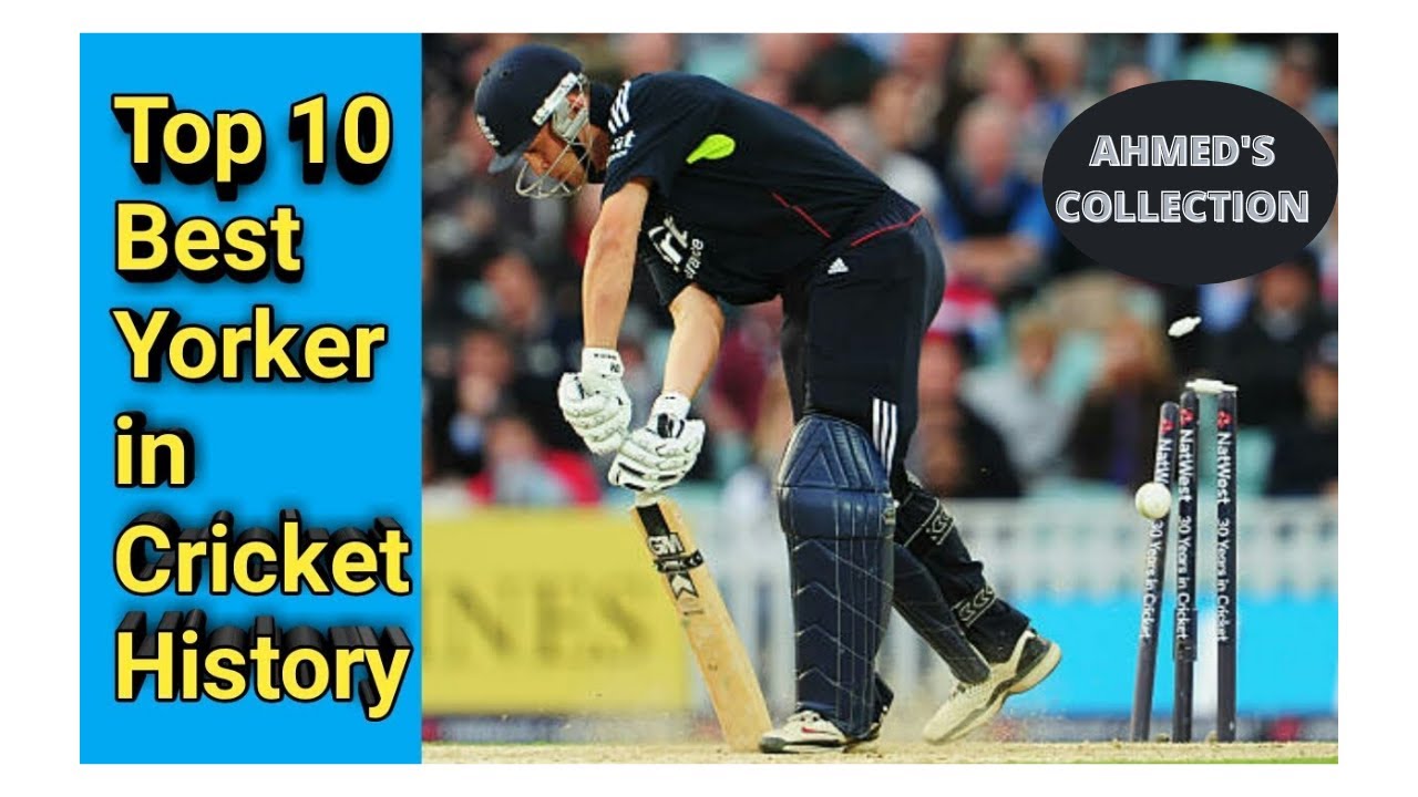 Top 5 Yorker in The Cricket History You can't Believe this Ahmed