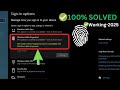 We Couldn’t Find a Fingerprint Scanner Compatible with Windows Hello in Windows10/11{Problem Solved}