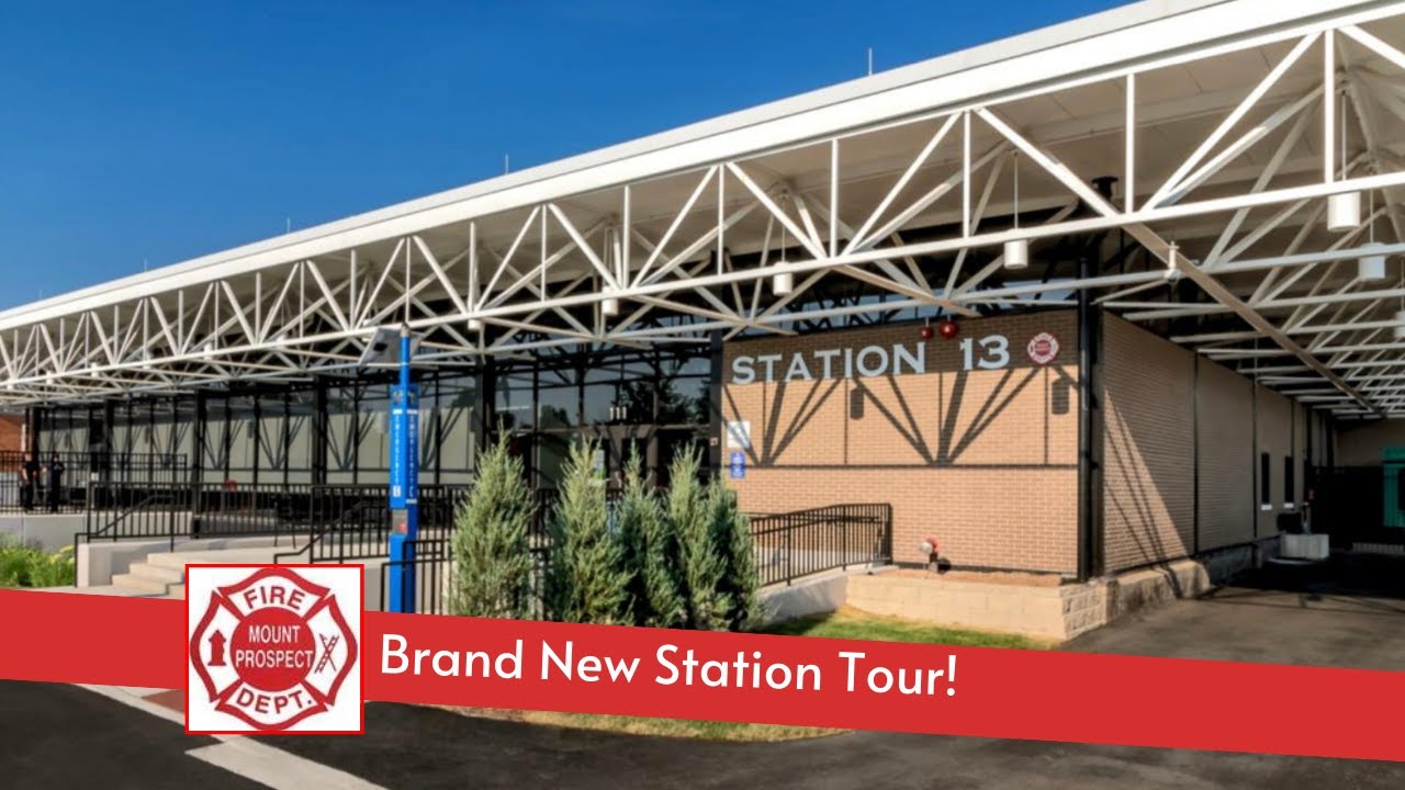 Village of Mount Prospect Fire Department Headquarters Tour New