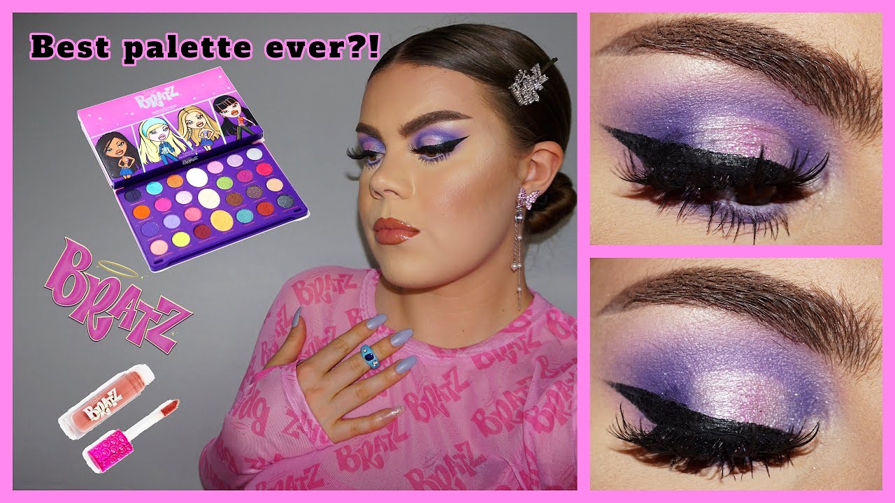 NEW Makeup Revolution X Bratz Collection Haul & First Impressions Review & Eye Makeup Tutorial