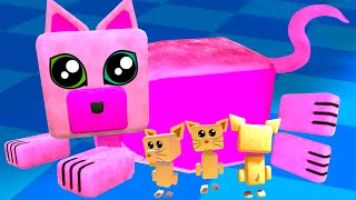 Розовая Кошка Супер Мишка vs Зомби #104 Миссии и Арена Super Bear Adventure на пурумчата