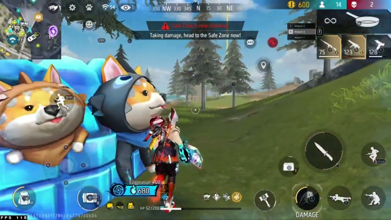 The Beast Awakened… No One Survived 🔥🐺 | Free Fire Battle Royale