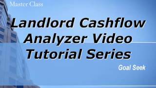 Cash Flow Analyzer Pt. 5 - Goal Seek