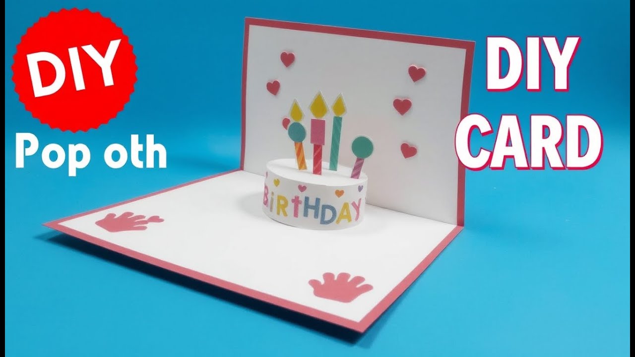 BIRTHDAY MAGIC in Just 5 Minutes with This DIY Card Trick#artandcrafts ...