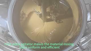 hole plate agitator