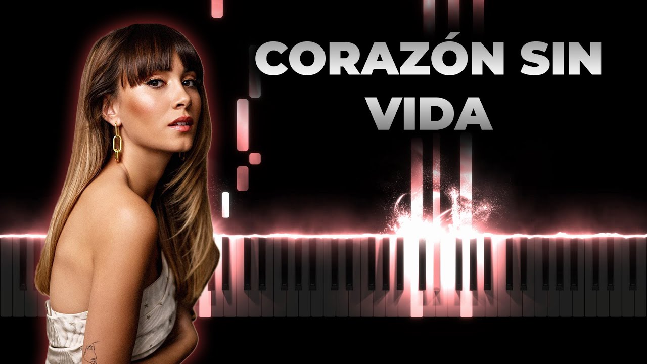 Aitana, Sebastian Yatra - Corazón Sin Vida | Piano Guitarra Cover, Instrumental Karaoke