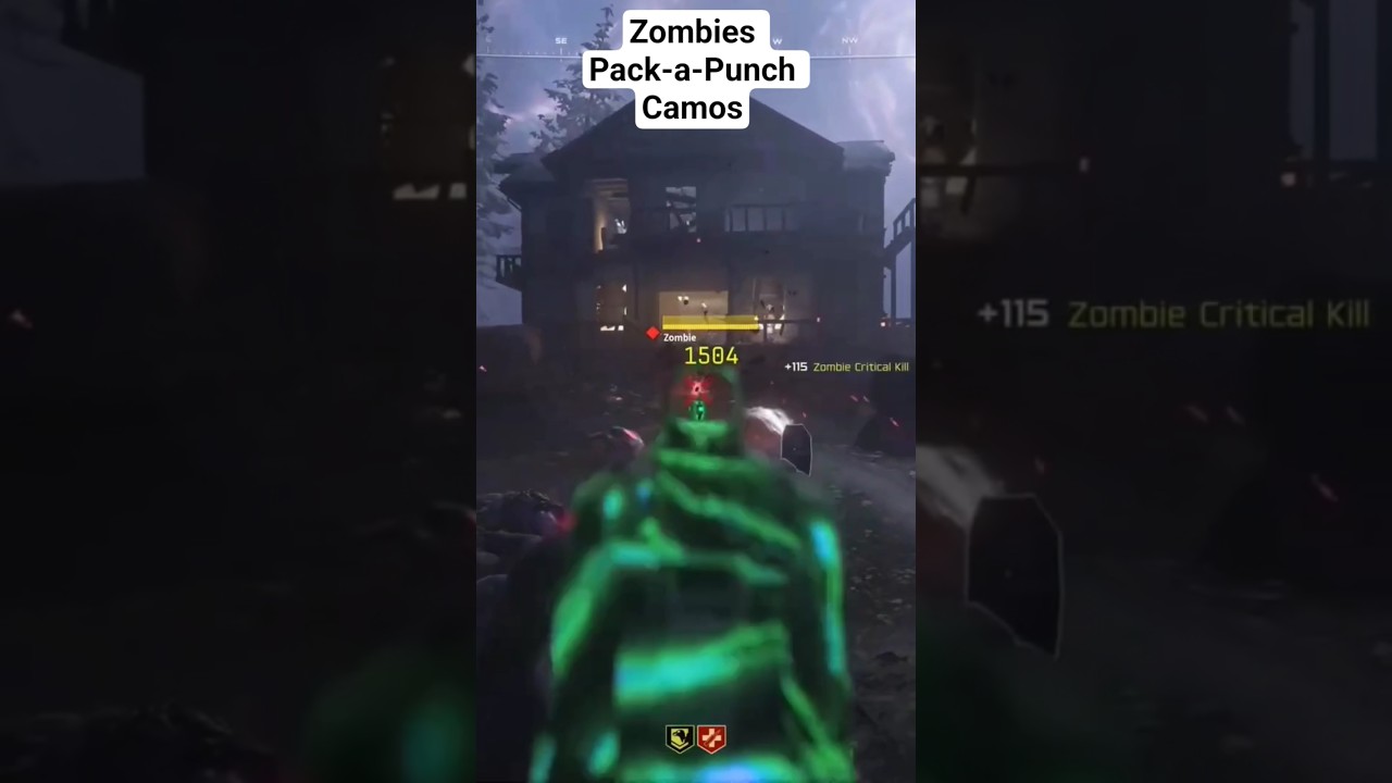 Pack-a-Punch Camos BO7 #blackops7 #callofduty #warzone #zombies #shorts #short