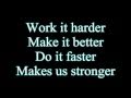 Daft Punk-Harder Better Faster Stronger (Lyrics)