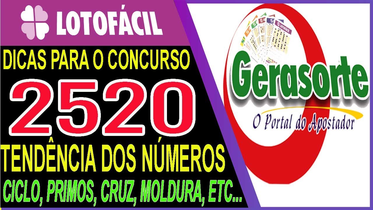 Dicas para Lotofacil 2520   Analise, Tendências e Estudos com Ferramentas Avançadas