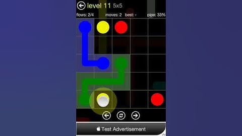 Flow 5x5 Level 11 (Regular Pack Easy)