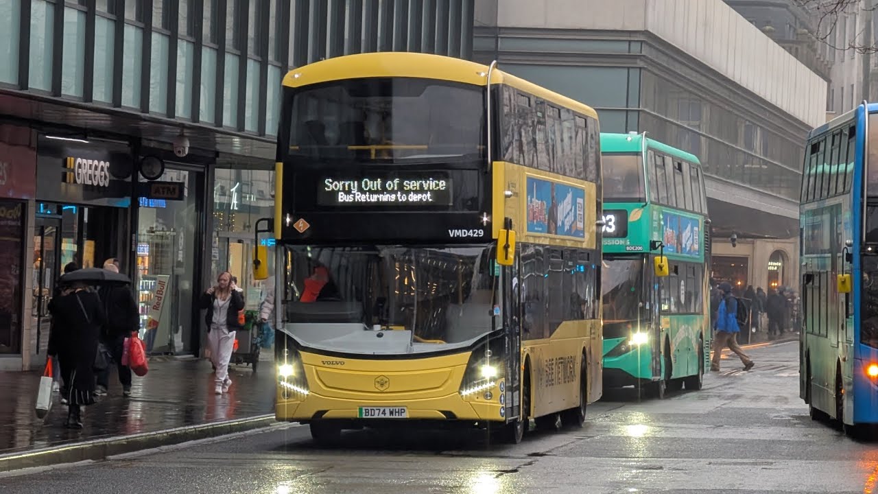 Buses in Manchester Piccadilly | January 2025