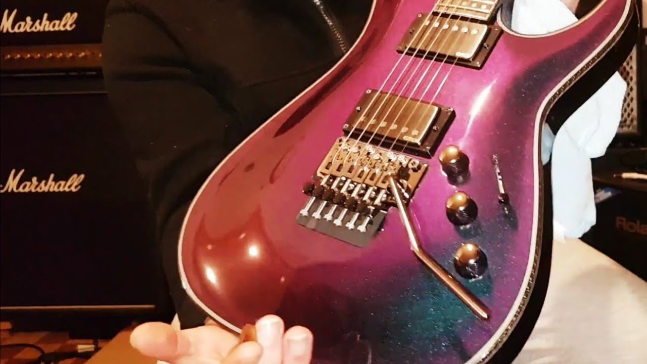 SCHECTER HELLRAISER HYBRID REVIEW - YouTube