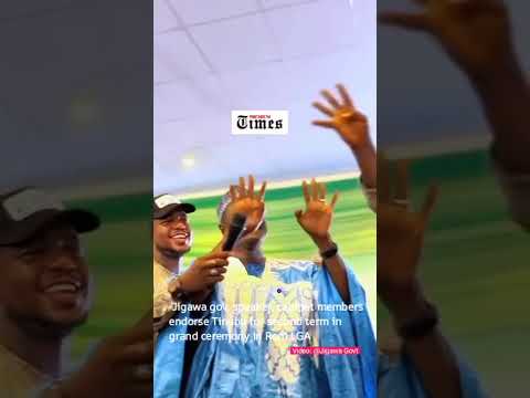 Jigawa Gov Speaker Cabinet Members Endorse Tinubu For Second Term