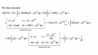 Exam P exercise for March 8, 2019