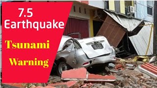 7.5 Earthquake Off Vanuatu, New Caledonia Coasts, Tsunami Warning Sounded