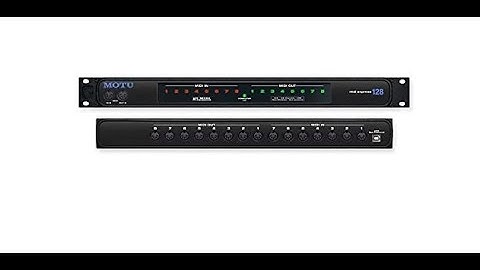 MOTU MIDI Express 128 - Overview