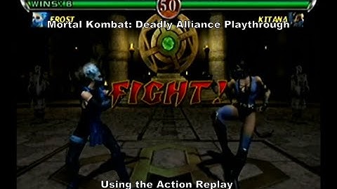 Mortal Kombat Deadly Alliance Playthrough using the Gamecubes Action Replay 1.06 :D #Nintendo #Gamer