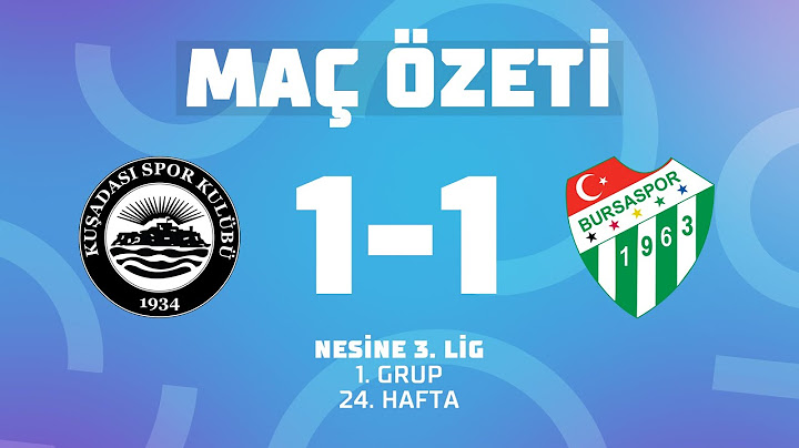 MAÇ ÖZETİ | Nesine 3. Lig 1. Grup | Kuşadasıspor 1-1 Bursaspor