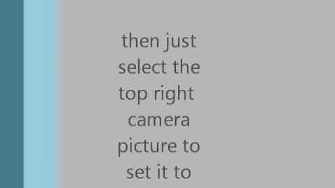 how to take videos using front camera on ios 5.1