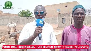 Couverture sanitaire du service élevage et des productions animales de darou marnane