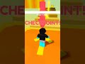 obby but i cant touch yellow #gaming #roblox #obby