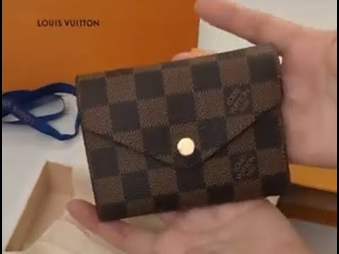 Louis Vuitton Victorine Wallet Damier Azur